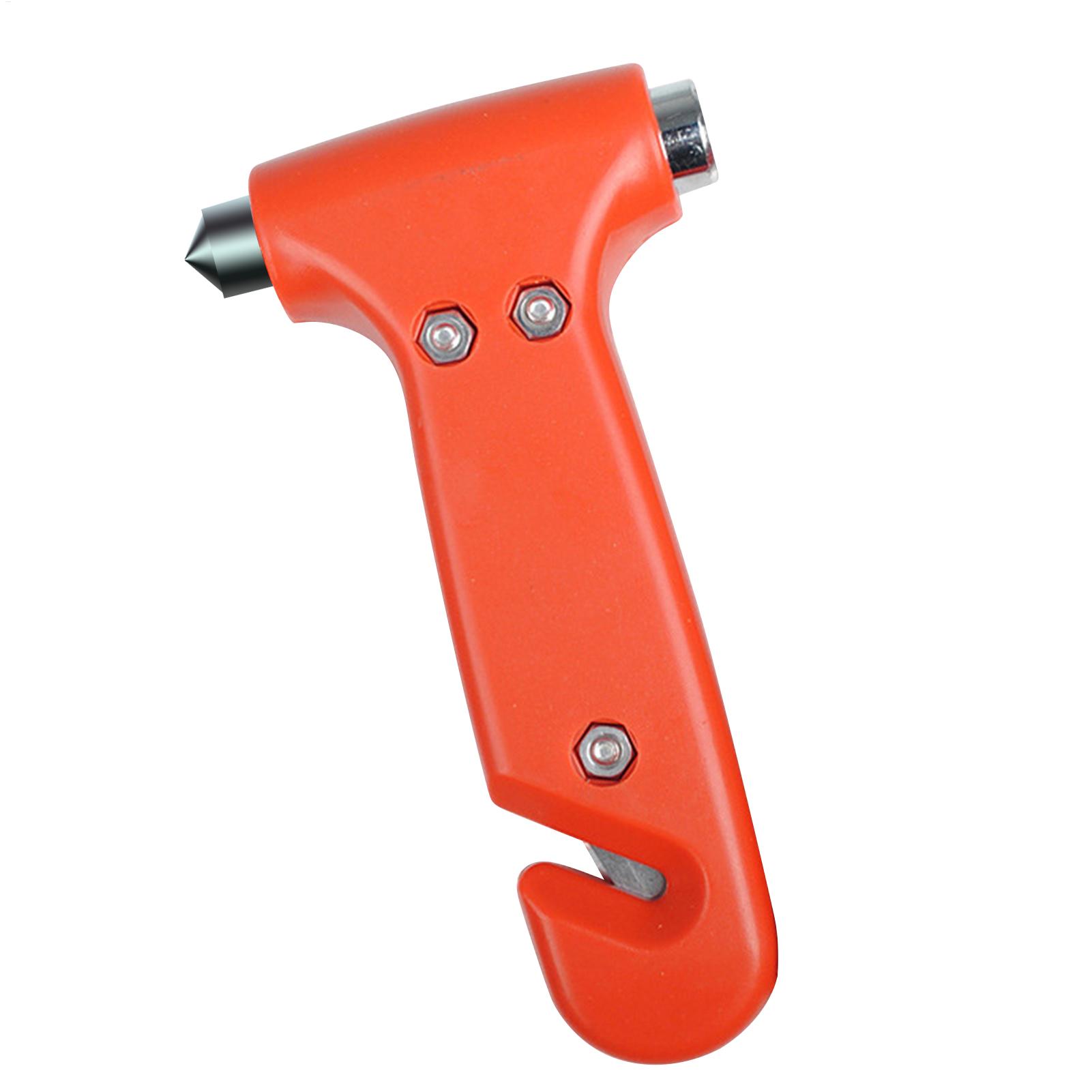 Car Emergency Tool Kit - ค้อนนิรภัยฉุกเฉินสำหรับรถยนต์ เครื่องมือทุบกระจกรถยนต์ ที่ตัดเข็มขัดนิรภัย อุปกรณ์อเนกประสงค์สำหรับการหนีภัย อุปกรณ์เสริมสำหรับรถยนต์