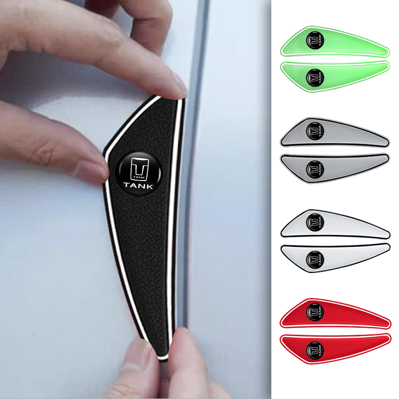 Car Door Edge Guard - 4 ชิ้น แถบกันกระแทกขอบประตูรถยนต์ อุปกรณ์เสริม สำหรับ Great