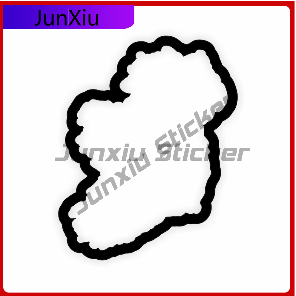 Car Accessories Ireland - สติกเกอร์ไอร์แลนด์ โอไลน์ คุณภาพสูง อุปกรณ์ตกแต่งรถยนต์สำหรับรถบรรทุก เรือ ทนทานต่อรังสียูวี