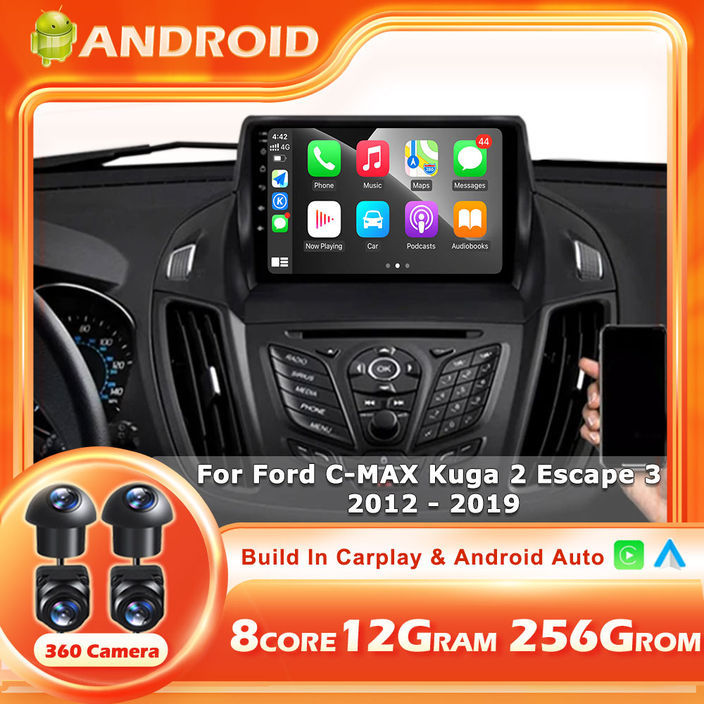 Car Accessories Online - สำหรับ Ford C-MAX Kuga 2 Escape