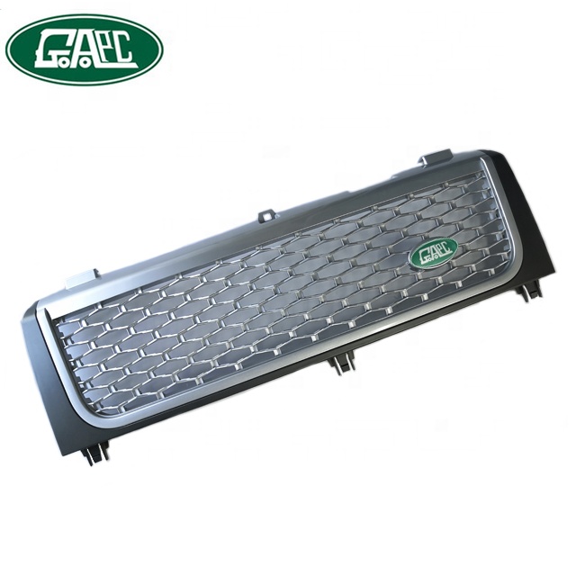 Car Accessories Online - อุปกรณ์ตกแต่งรถยนต์ กระจังหน้าสีดำเงิน รุ่น GLVG02002 สำหรับปี 2002-2004