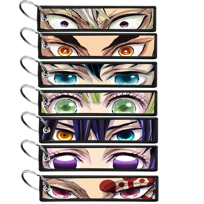 Car Accessories For Women - พวงกุญแจลายการ์ตูนอนิเมะ Demon Slayers 1 ชิ้น สำหรับผู้ชาย