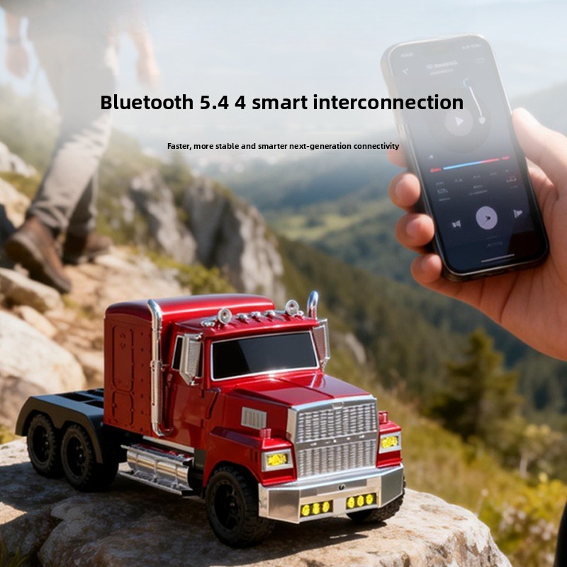Car Accessories Amazon - ลำโพงบลูทูธแบบชาร์จไฟได้ รุ่น FM สำหรับบ้านและรถยนต์ ซับวูฟเฟอร์ สเตอริโอ