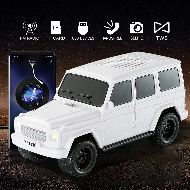 Car Accessories Amazon - เครื่องเล่นเพลงลำโพงบลูทูธพกพาได้ไร้สายสเตอริโอในรถยนต์พร้อมเบสหนัก U ดิสก์บัตร TF AUX เล่นเสียงสูง