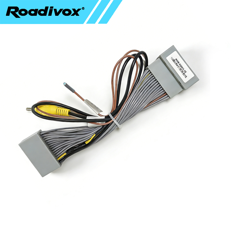 Car Accessories Usa - สายแปลงวิดีโอสำหรับกล้องมองหลังติดรถยนต์ สำหรับ Honda CRV CR-V ปี