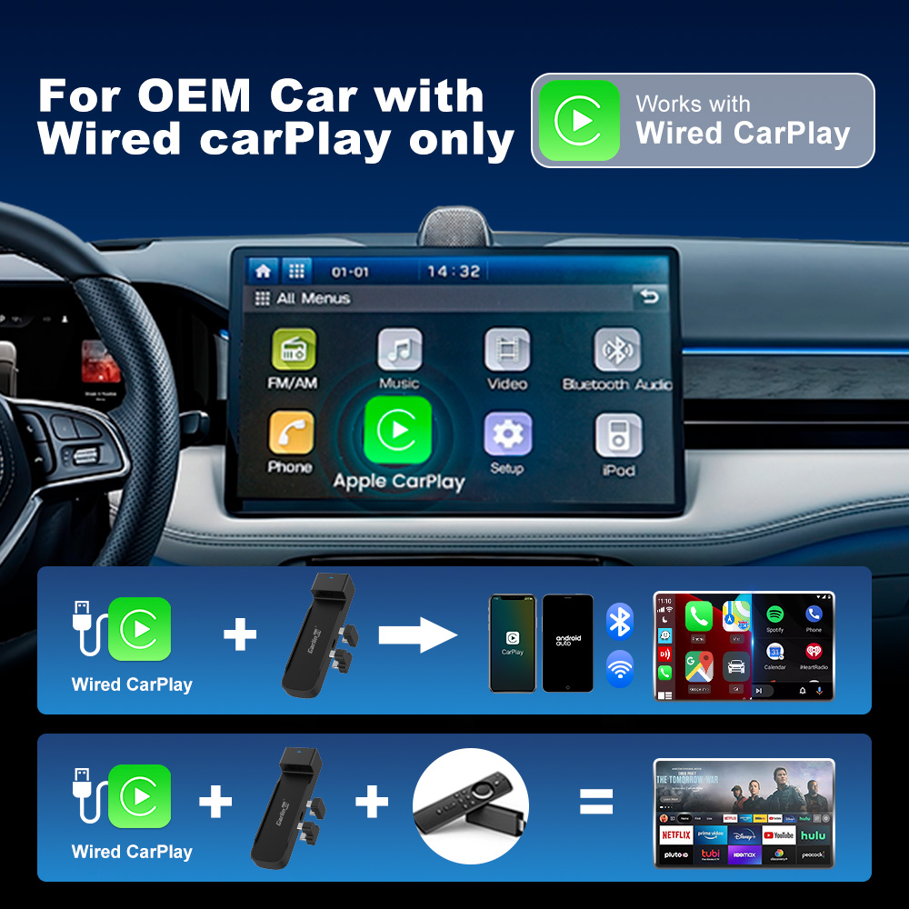 CarlinKit FireDrive Link Pro W - Car Accessories Amazon บทวิจารณ์และราคา