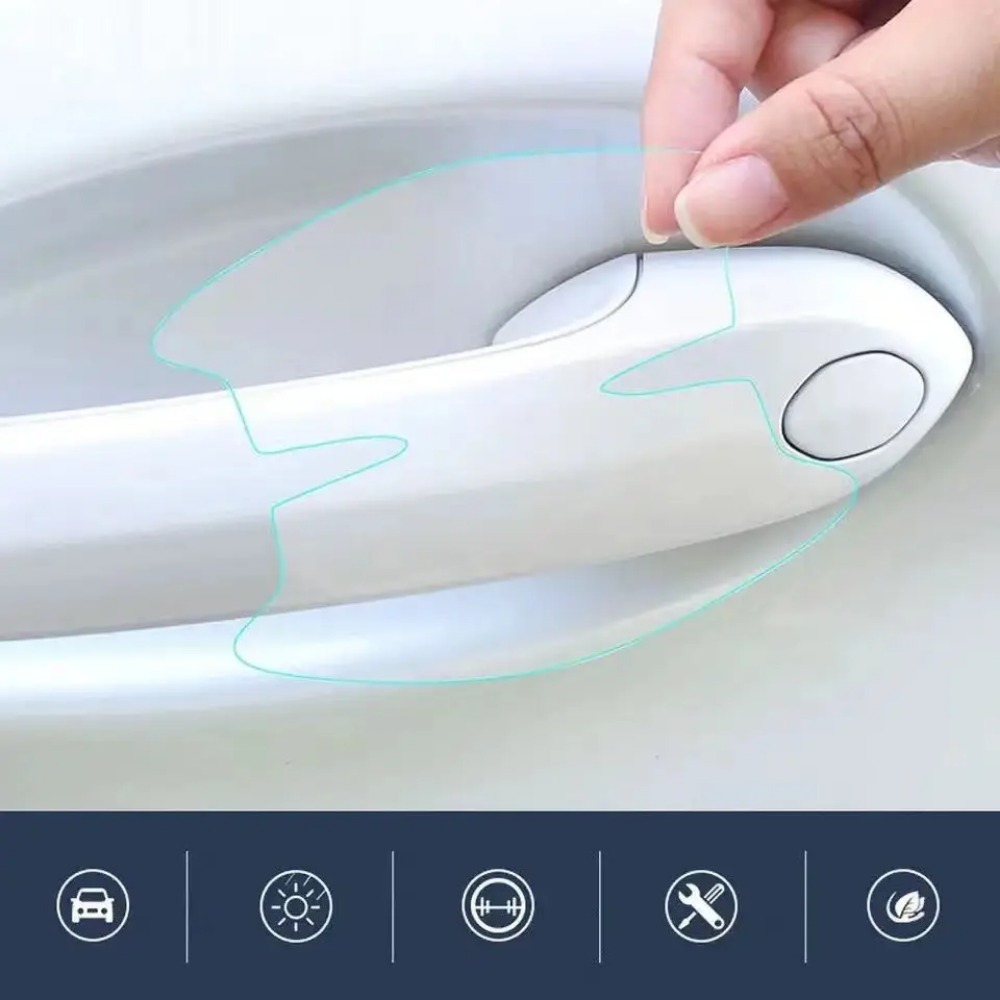 สติกเกอร์ขอบประตู TPU 8 ชิ้น – - Car Door Edge Guard บทวิจารณ์และราคา