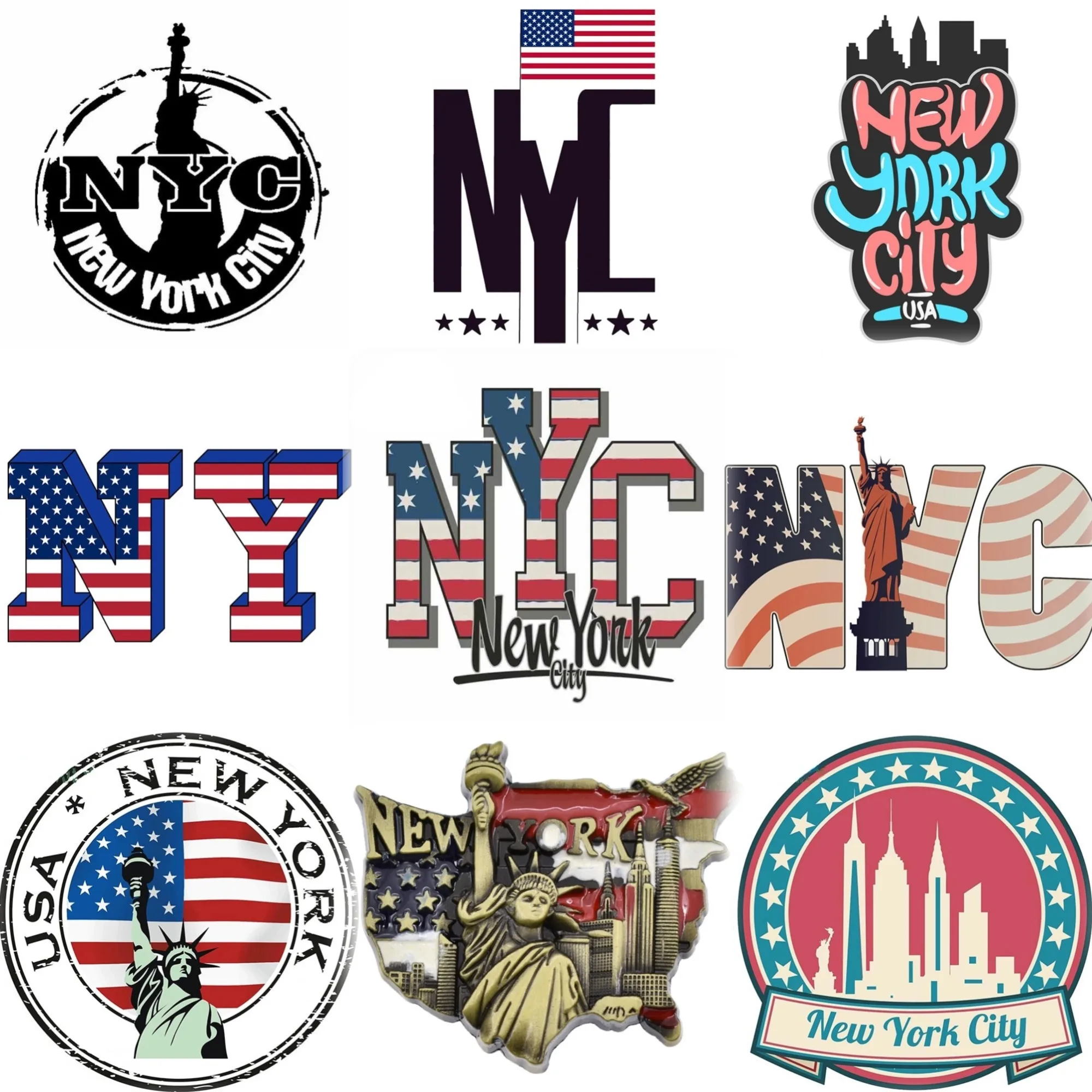 NYC แผนที่เมืองนิวยอร์ก รูปปั้ - Car Accessories York บทวิจารณ์และราคา