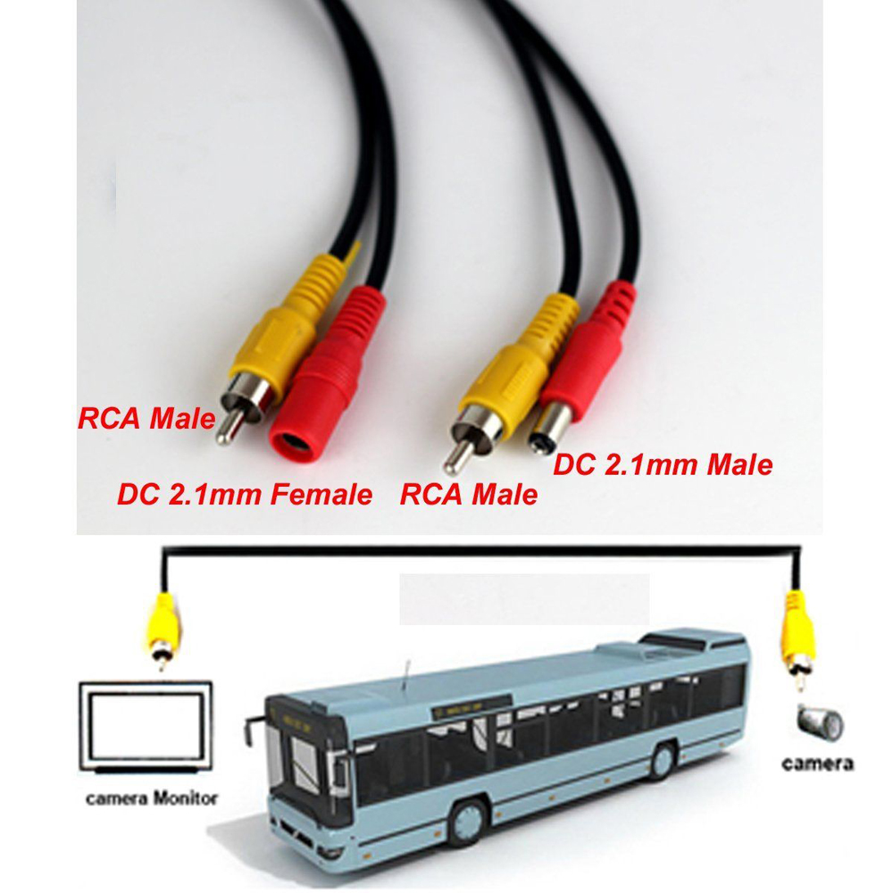 5M/10M/20M RCA วิดีโอ AV DC Po - Car Accessories Online บทวิจารณ์และราคา