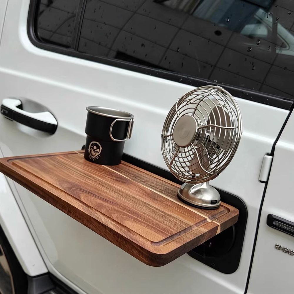 โต๊ะไม้พับได้ติดตั้งด้านข้างรถ - Car Accessories Online บทวิจารณ์และราคา