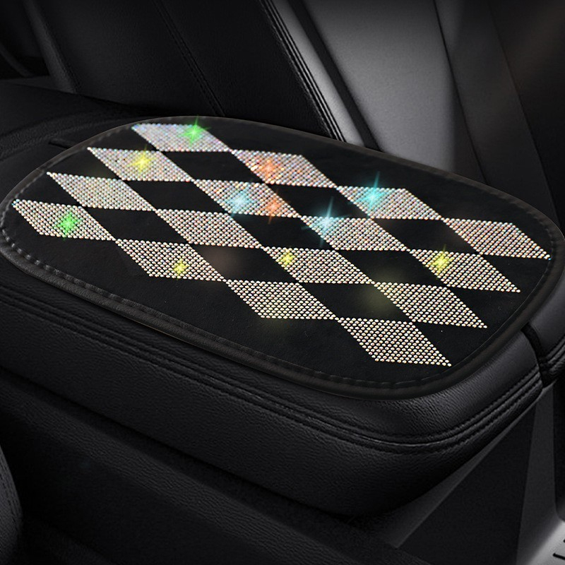 แผ่นรองที่วางแขนในรถยนต์ ลายเพ - Car Accessories For Women บทวิจารณ์และราคา