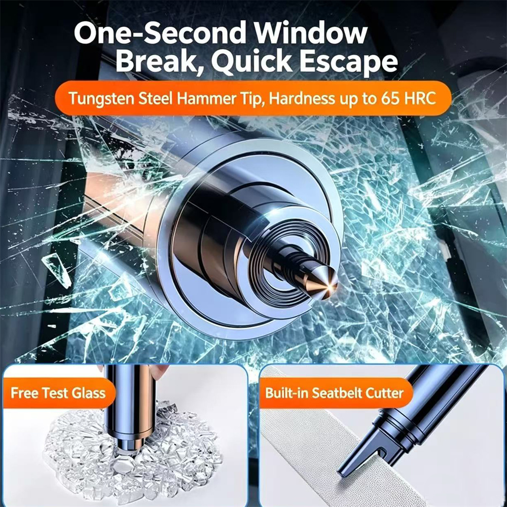 ค้อนฉุกเฉินสำหรับรถยนต์ เครื่อ - Car Emergency Tool Kit บทวิจารณ์และราคา