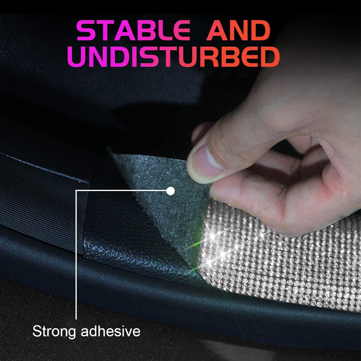 1ชิ้นแฟชั่นส่องแสงเป็นประกายระ - Car Door Edge Guard บทวิจารณ์และราคา