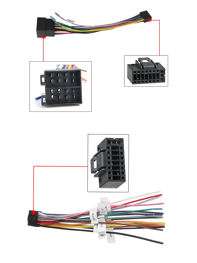 ปลั๊ก 16 พินสาย ISO มาตรฐานอะแ - Car Accessories Usa บทวิจารณ์และราคา
