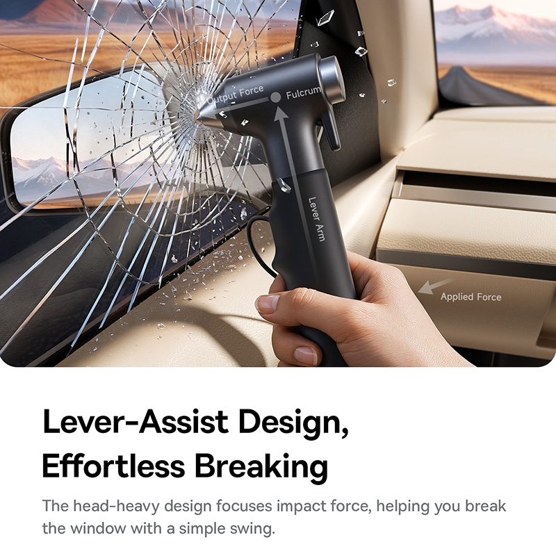 เบสอัส โกทริป DT2 ค้อนนิรภัยใน - Car Emergency Tool Kit บทวิจารณ์และราคา