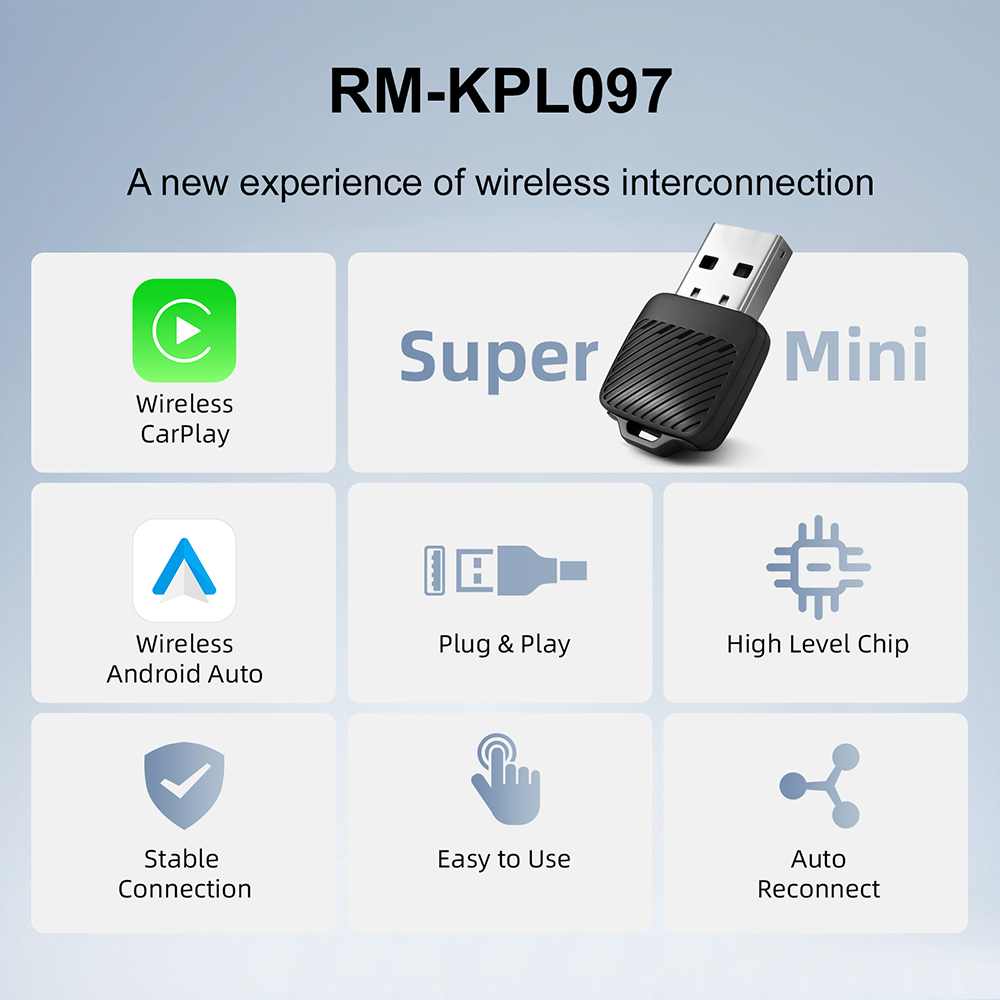 อะแดปเตอร์ CarPlay ไร้สาย 2026 - Car Accessories Usa บทวิจารณ์และราคา