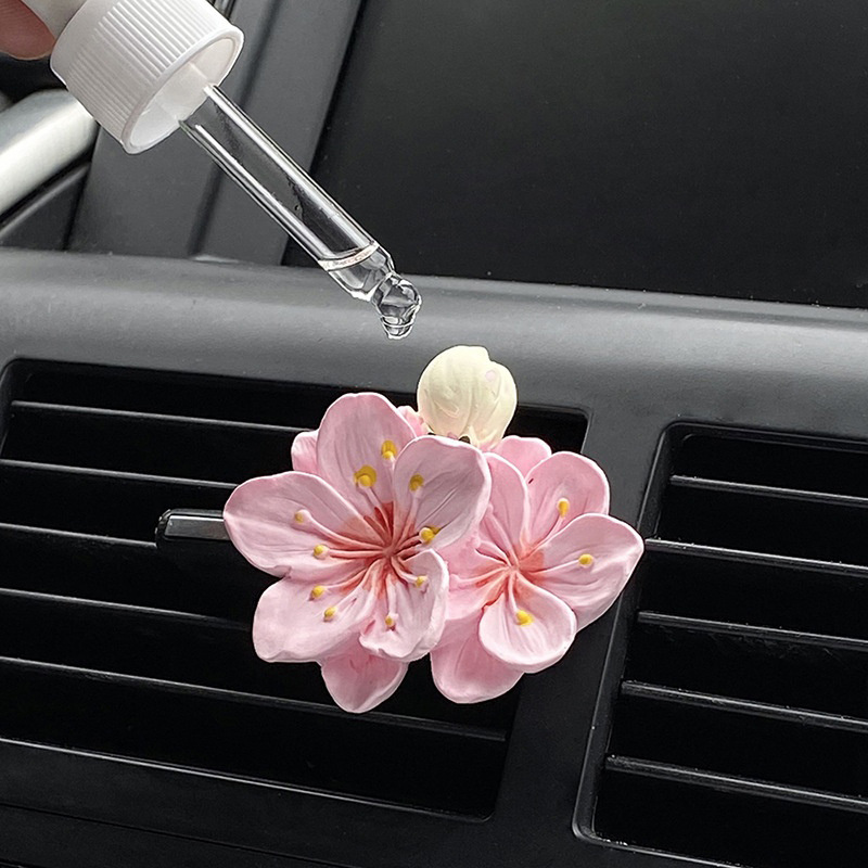คลิปหนีบปรับอากาศรูปดอกไม้ 1 ช - Car Accessories Usa บทวิจารณ์และราคา