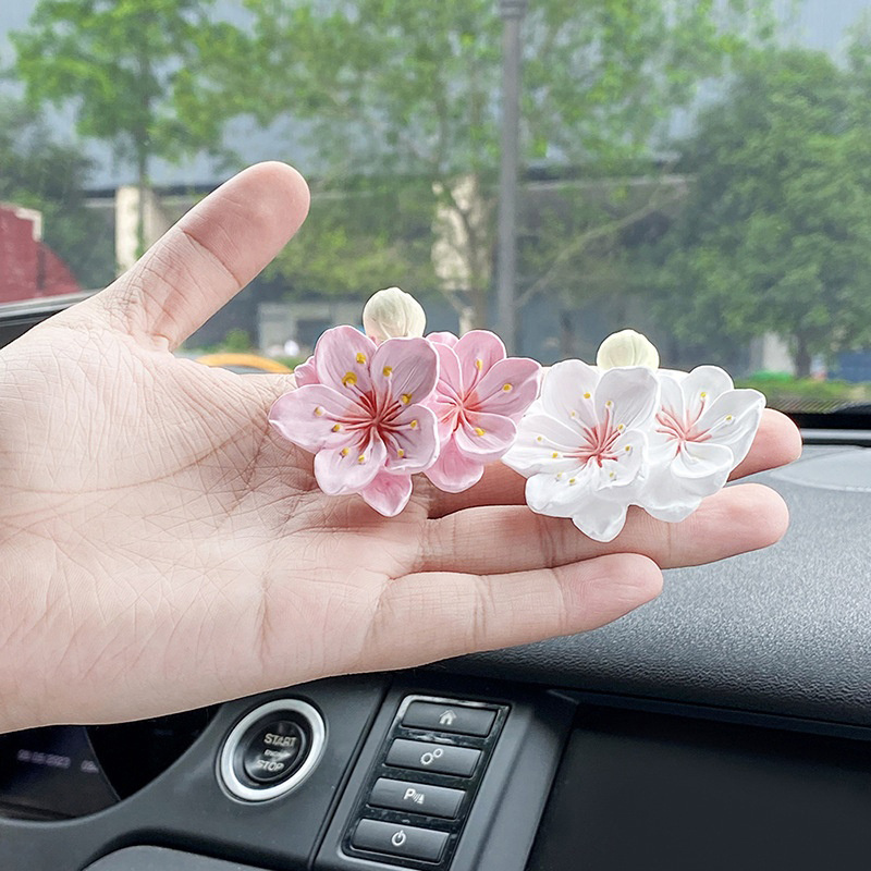 คลิปหนีบปรับอากาศรูปดอกไม้ 1 ช - Car Accessories Usa บทวิจารณ์และราคา