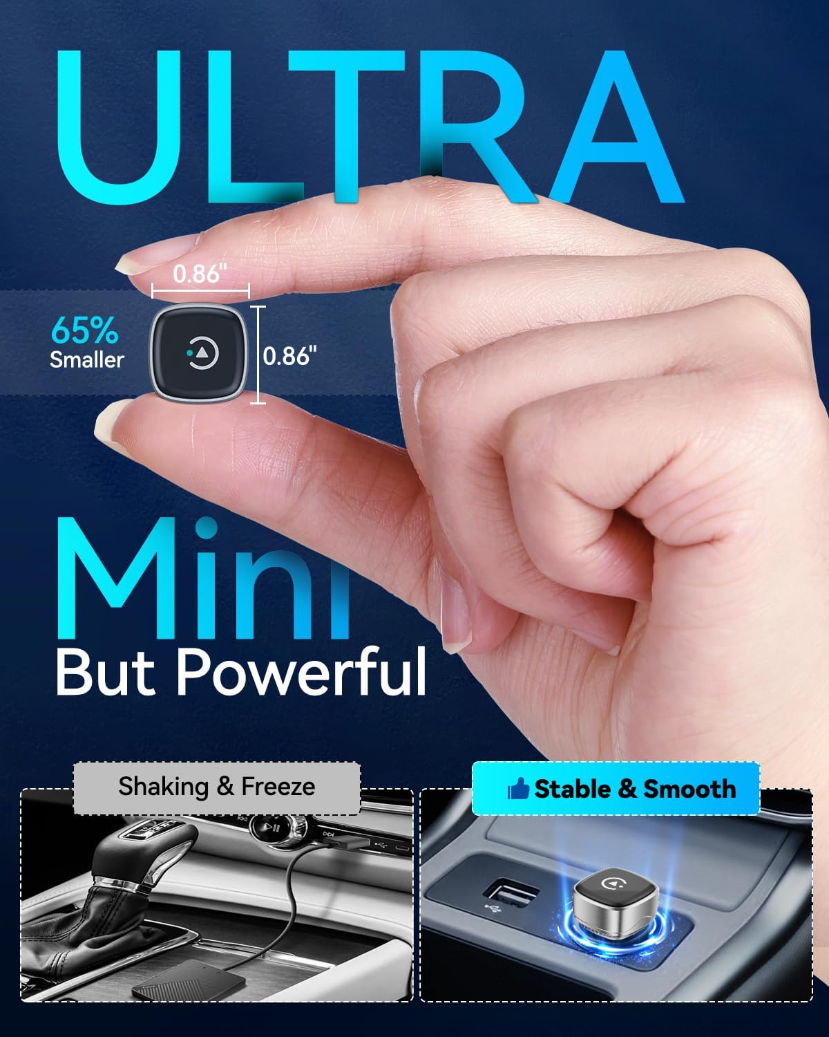 อะแดปเตอร์ Carplay ไร้สาย Ultr - Car Accessories Usa บทวิจารณ์และราคา