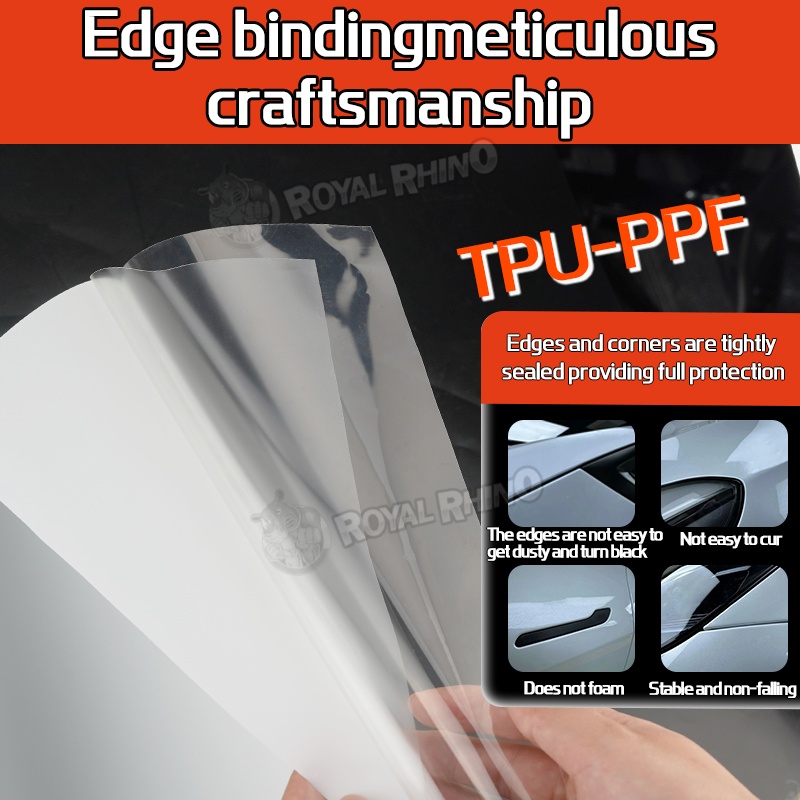 ฟิล์มใส TPU ป้องกันสีรถยนต์ PP - Car Door Edge Guard บทวิจารณ์และราคา
