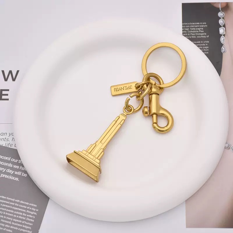จี้ห้อยกระเป๋าโลหะรูปหอไอเฟล ส - Car Accessories York บทวิจารณ์และราคา