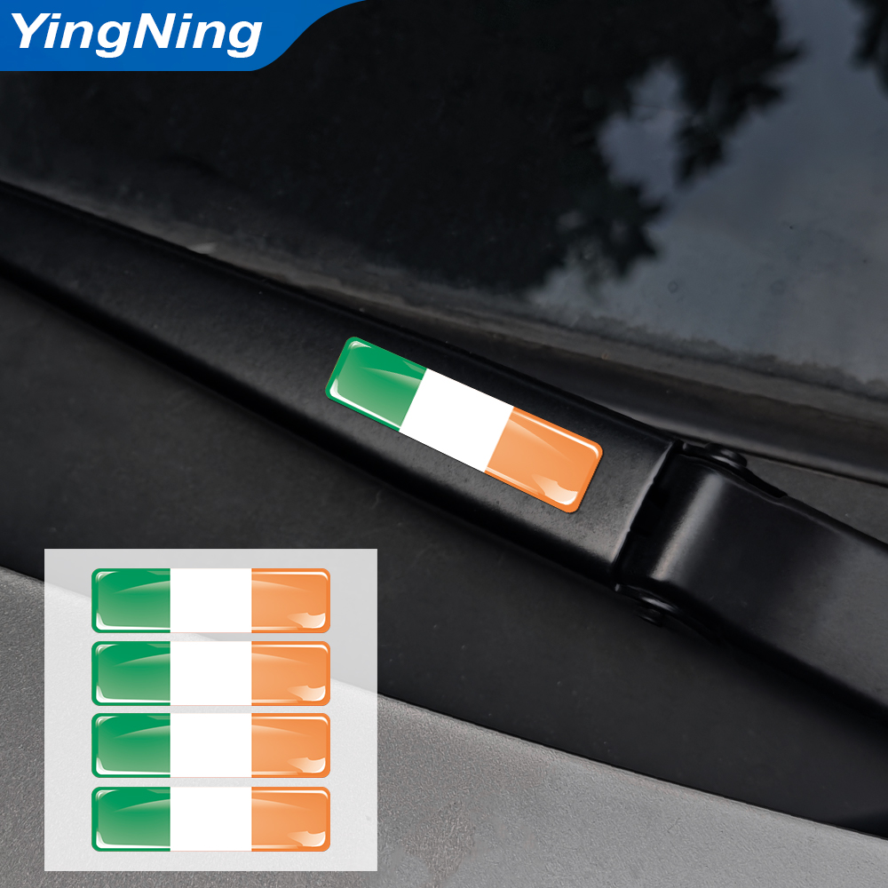 สติกเกอร์ติดรถยนต์ลายธงชาติไอร - Car Accessories Ireland บทวิจารณ์และราคา