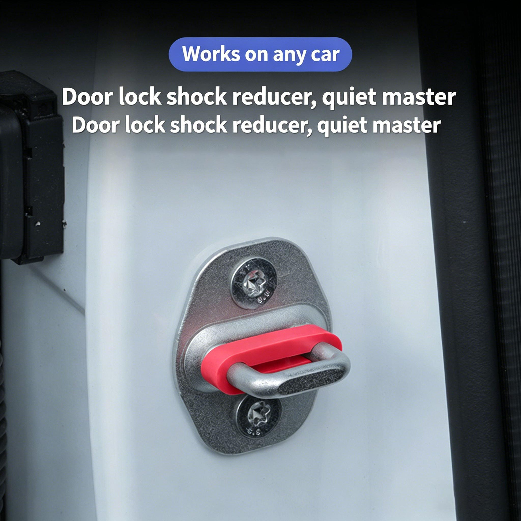 ตัวป้องกันล็อคประตูรถยนต์ 4 ชิ - Car Door Edge Guard บทวิจารณ์และราคา